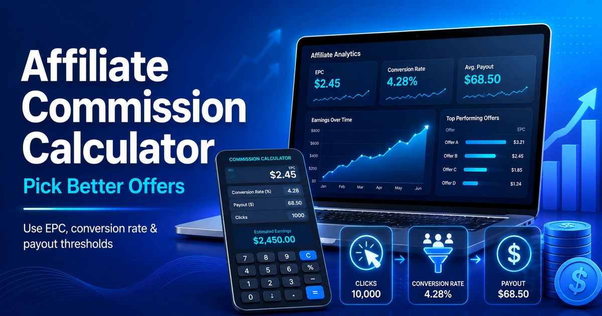 Affiliate Commission Calculator — Pick Better Offers