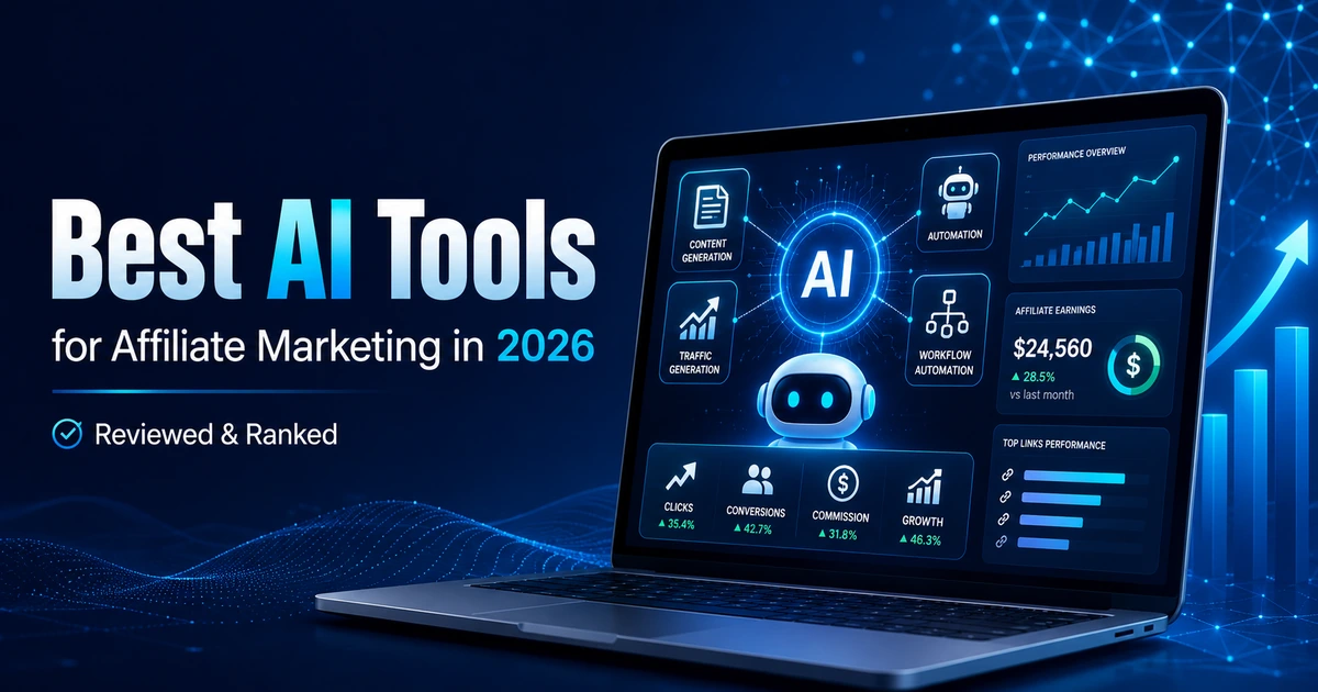 Best AI Tools for Affiliate Marketing 2026
