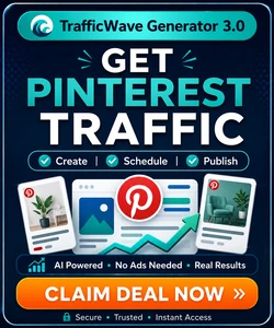 TrafficWave Generator 3.0 - Get Pinterest Traffic with AI